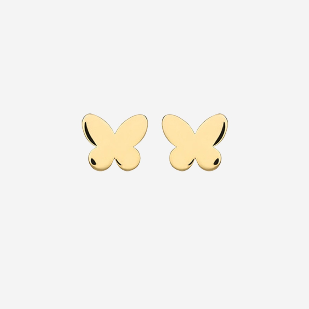 Butterfly Kids Earrings | 9ct Gold