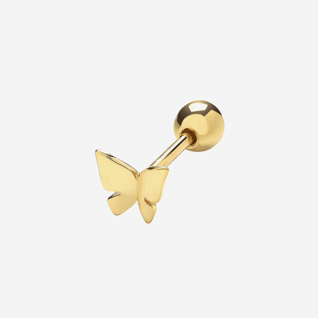 Butterfly Piercing | 9ct Gold - Earrings