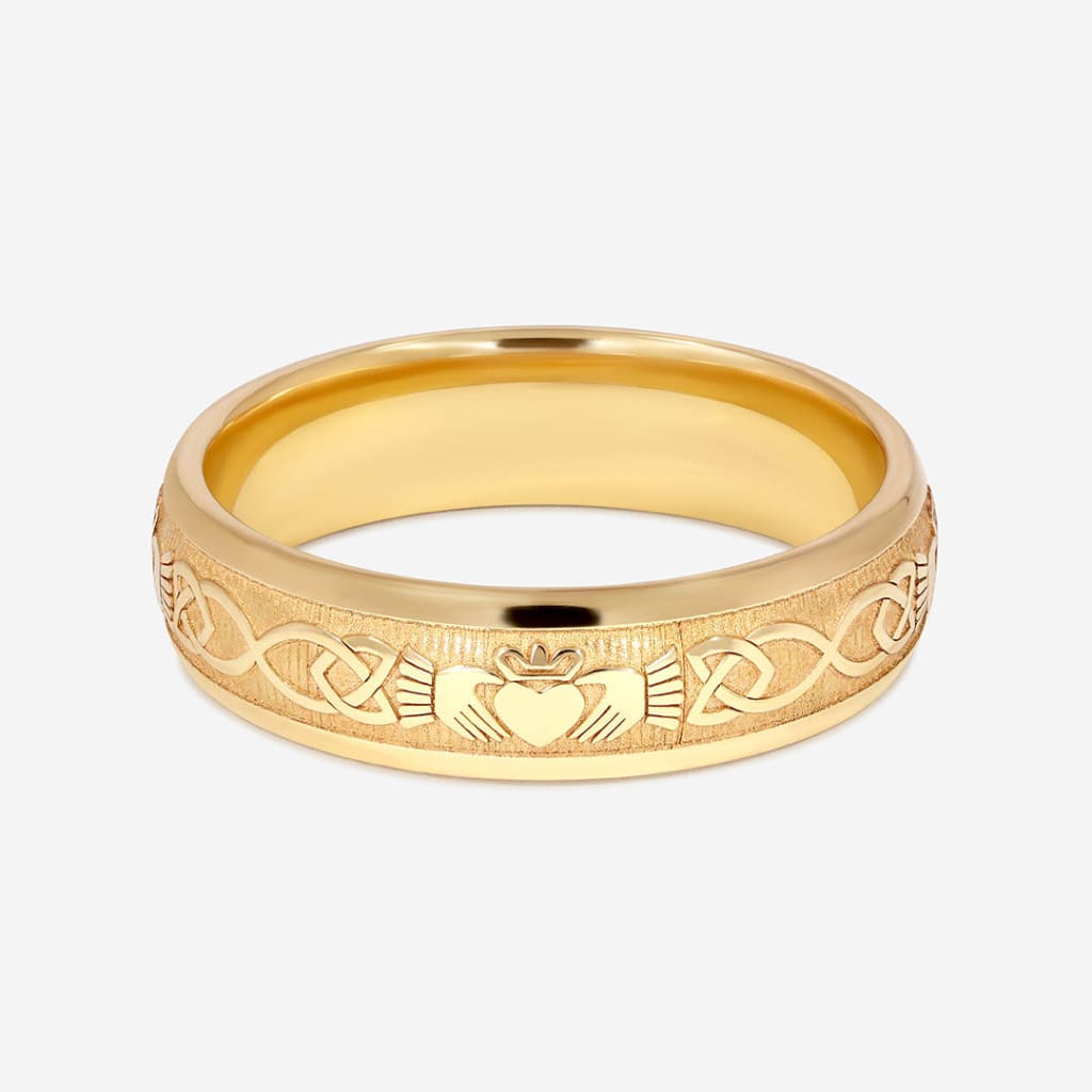 BYRNE | Men’s Wedding Ring in 9ct Gold - Rings