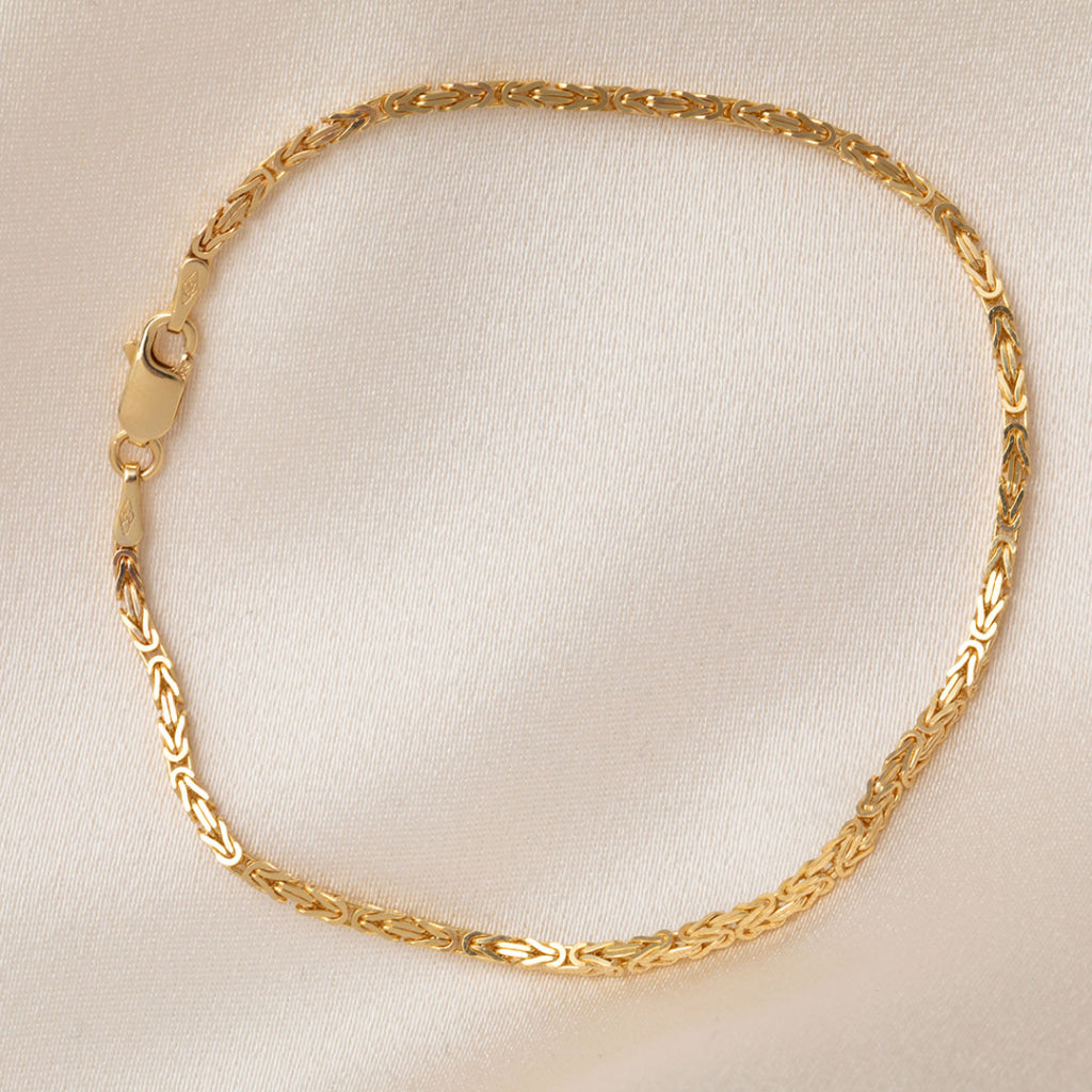 Byzantine Bracelet | 9ct Gold - Necklace