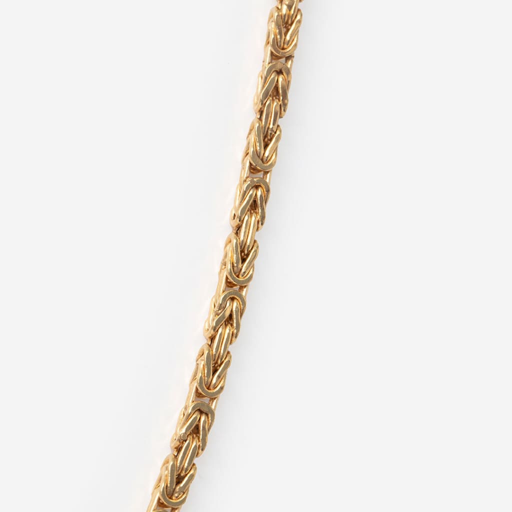 Byzantine Chain Large 18’’ | 9ct Gold Fancy Link Chain
