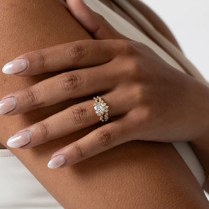 CALISTA | Lab Grown Diamond Wedding Ring in 18ct Gold