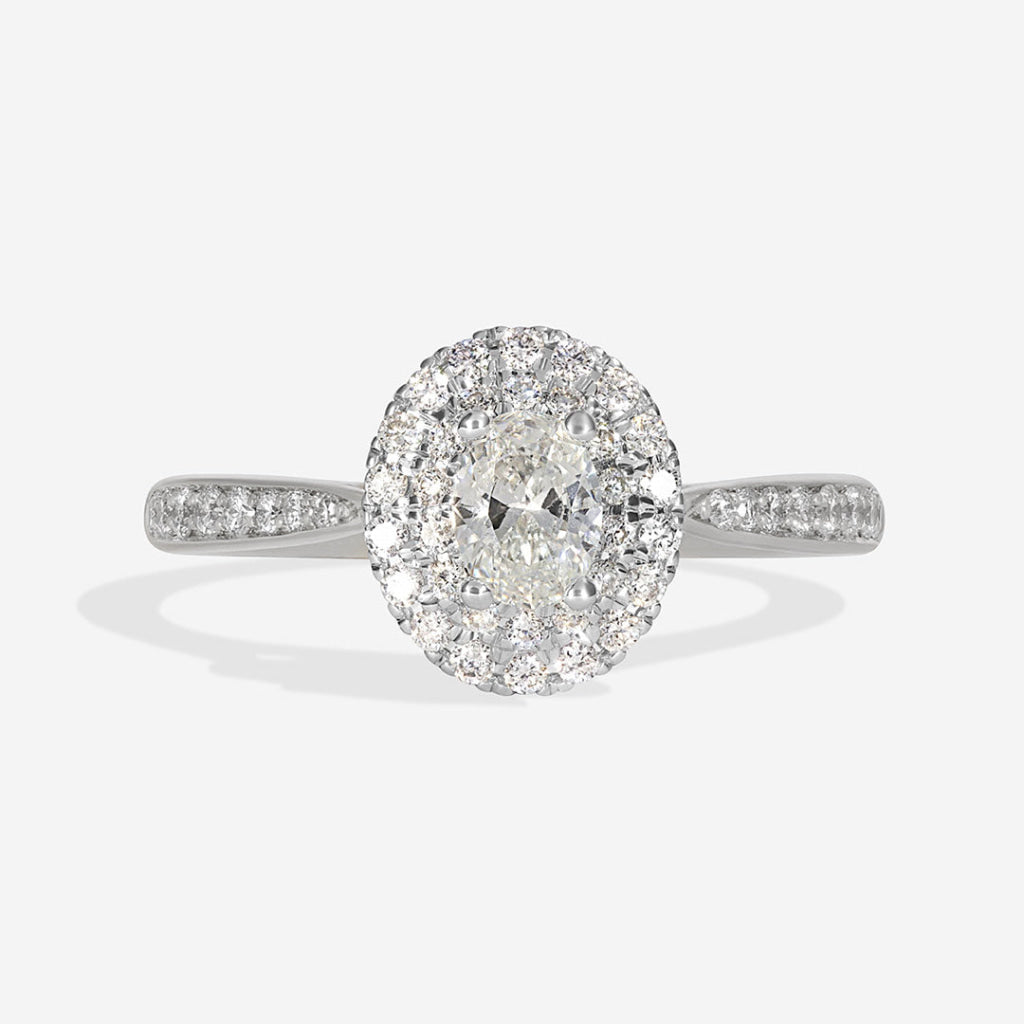 CAMILA - 18ct White Gold | Diamond Engagement Ring - Rings
