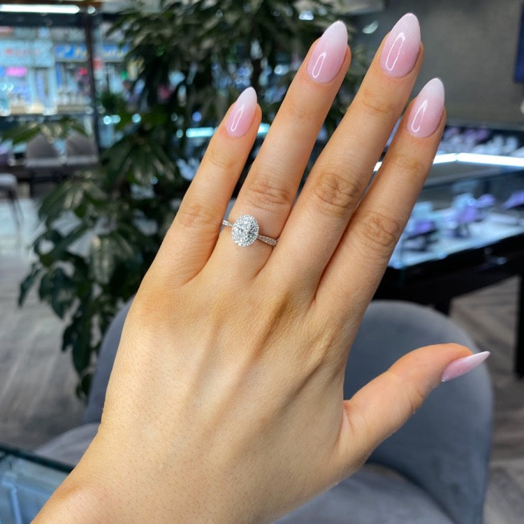 CAMILA - 18ct White Gold | Diamond Engagement Ring - Rings