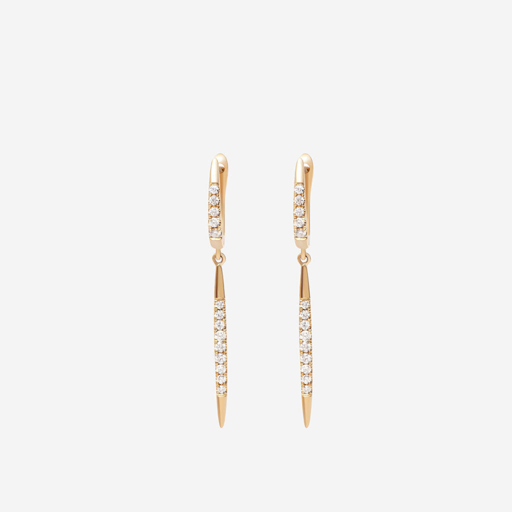 Carlisle Diamond Drop Earrings - 0.26ct | 9ct Gold