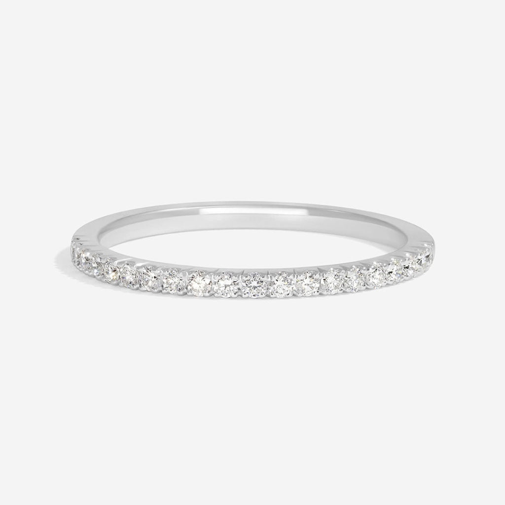 Castille 1.5mm Diamond Wedding Ring