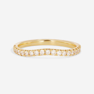 Castille | Natural Shaped Diamond Wedding Ring in 18ct Gold