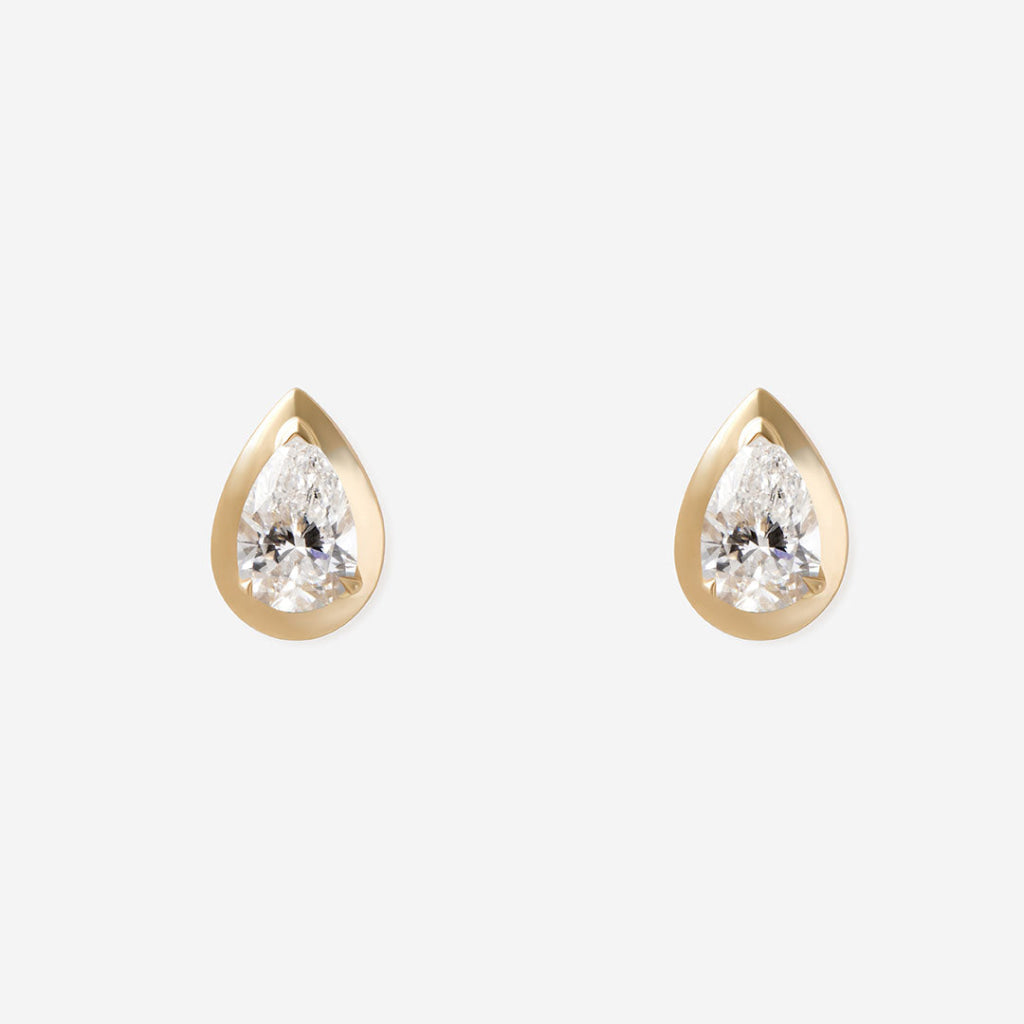 CELIA | Lab Grown Diamond Earrings in 9ct Gold - Earrings