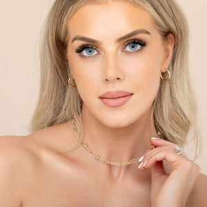 Cherry Link Necklace | 9ct Gold