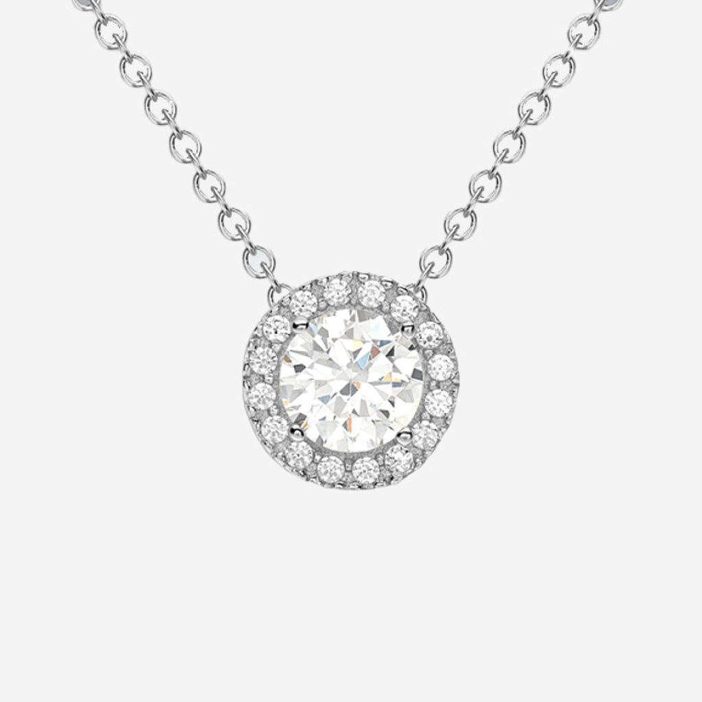 Circle of Life Necklace | 9ct White Gold - Necklace