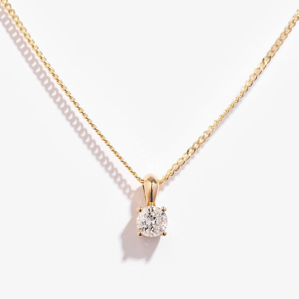 Diamond Necklace in Gold