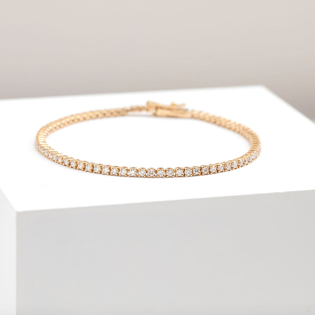 Classic Diamond Tennis Bracelet - 2ct | 9ct Gold Lab Grown