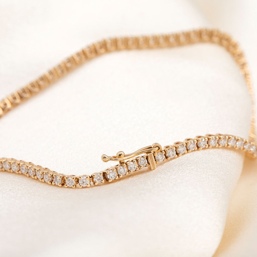 Classic Diamond Tennis Bracelet - 2ct | 9ct Gold Lab Grown