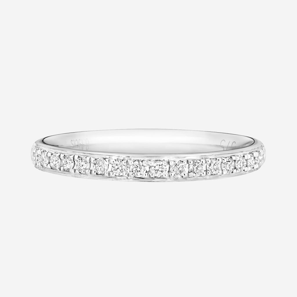 Classic Sparkle Ring | Sterling Silver