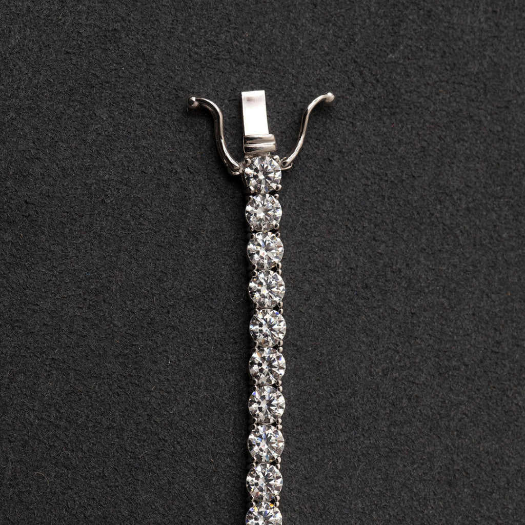 Classic Tennis Bracelet - 4mm | 9ct White Gold - Bracelet