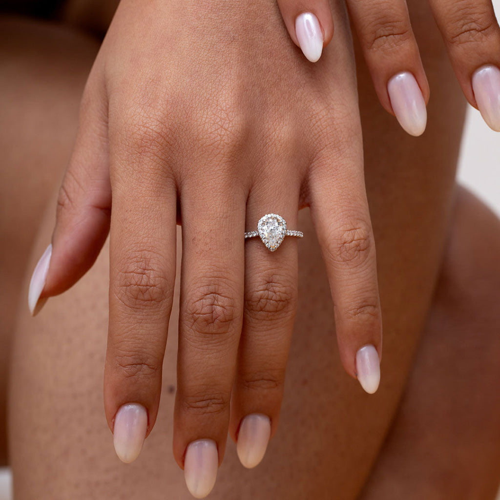 CLEO Platinum | Diamond Engagement Ring Lab Grown - Rings