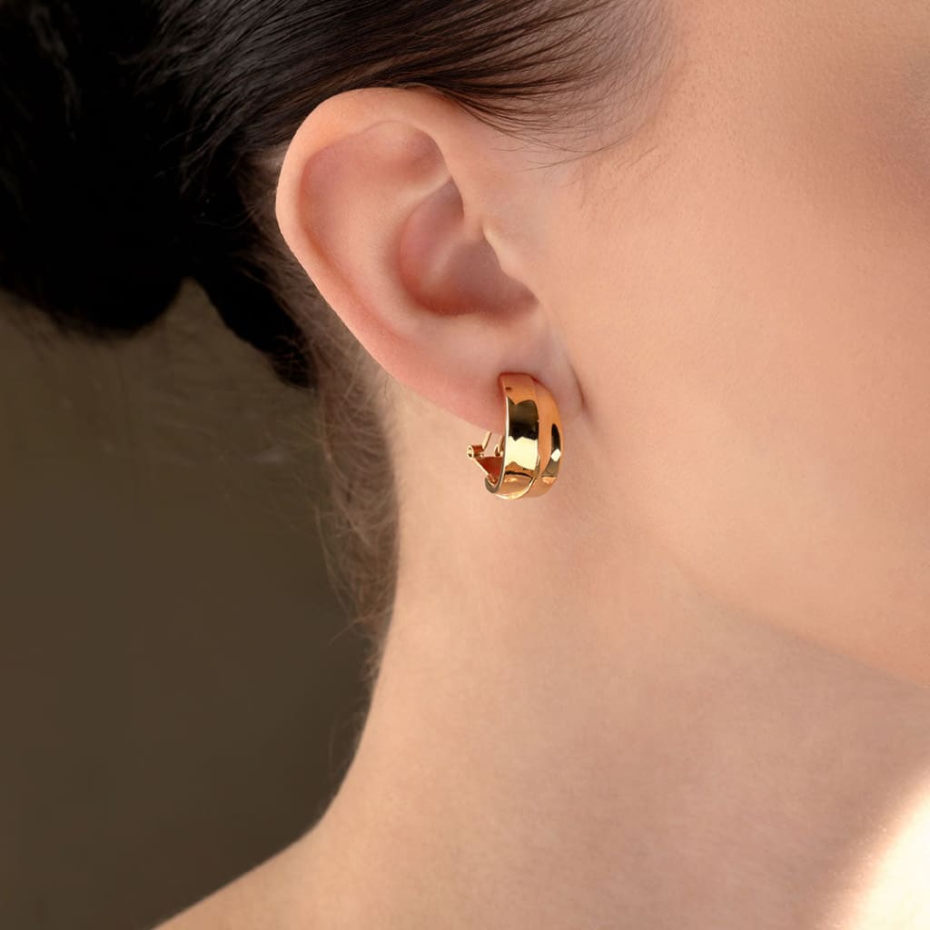Clonmore Hoop Earrings | 14ct Gold - Earrings