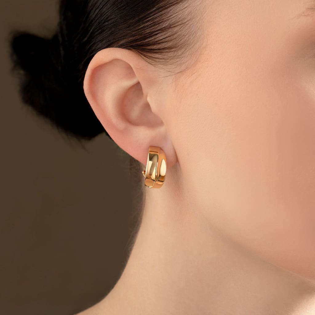 Clonmore Hoop Earrings | 14ct Gold - Earrings