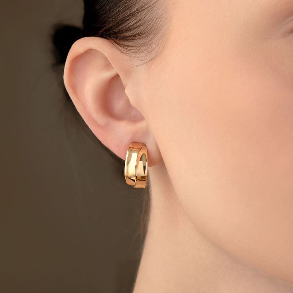 Clonmore Hoop Earrings | 14ct Gold