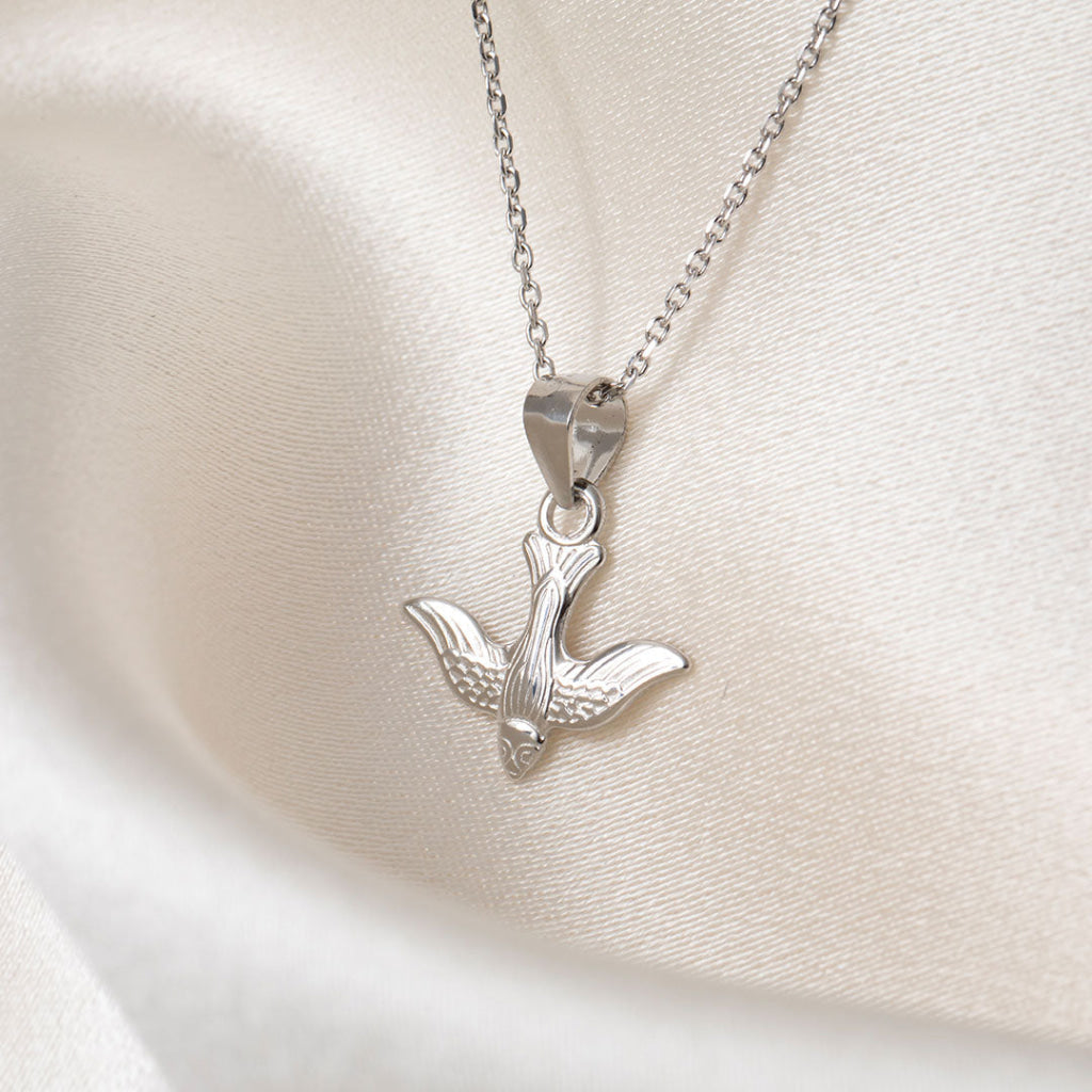 Confirmation Dove Necklace | Sterling Silver - Necklace