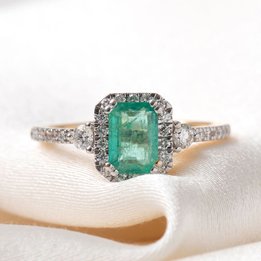 CONNOLLY | Diamond & Emerald Ring - Rings