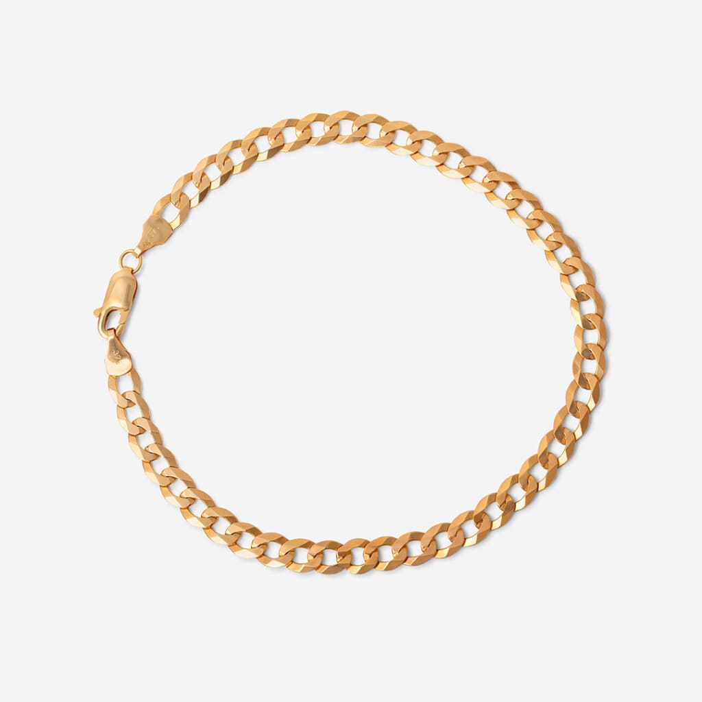 Conroy | 9ct Gents Curb Bracelet 8’ - Bracelet