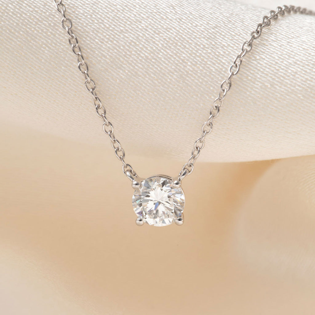 CONTESSA - 0.50ct | Lab Grown Diamond Necklace in 9ct White Gold