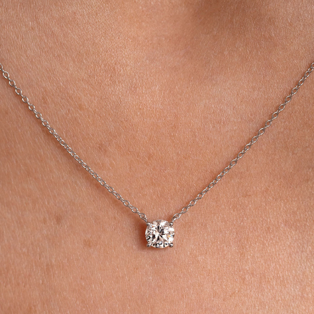 CONTESSA - 0.50ct | Lab Grown Diamond Necklace in 9ct White