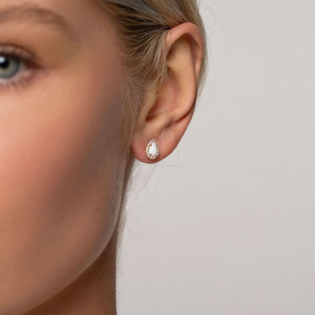 Cosmic Stud Earrings | 9ct Gold