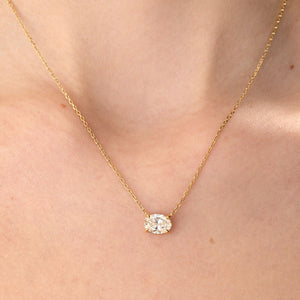 COUNTESS - 1.50ct | Lab Grown Diamond Necklace in 18ct Gold