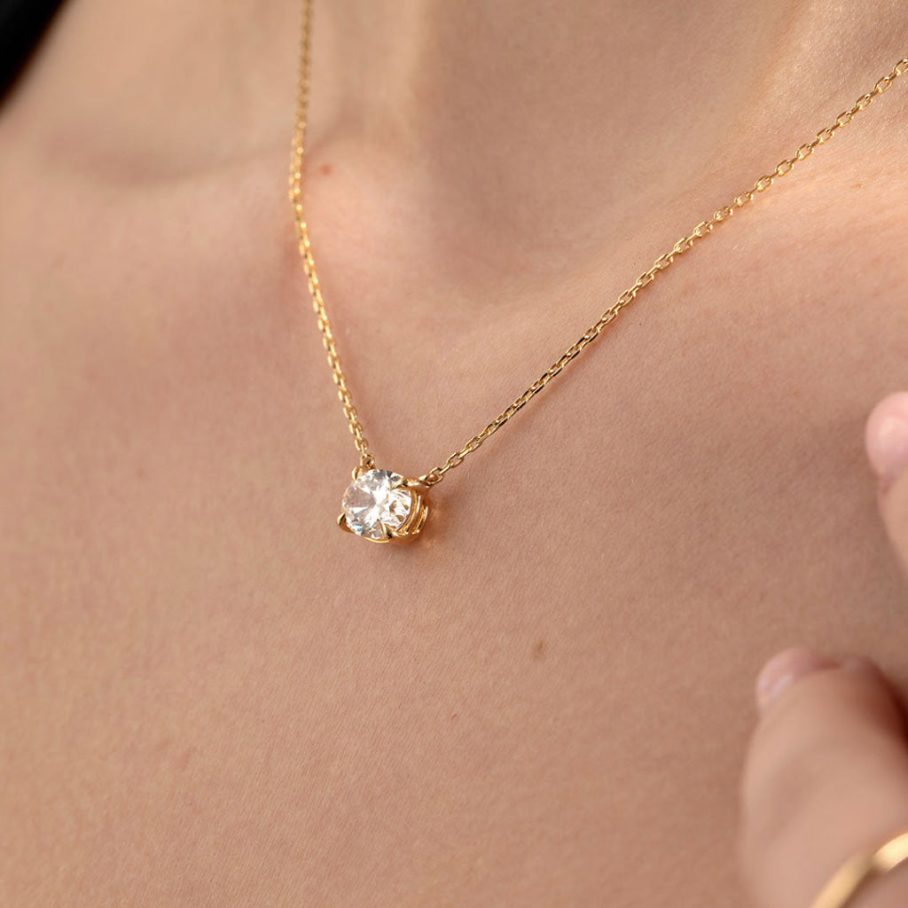 Countess - Lab Grown Diamond Necklace 1.50ct | 18ct Gold