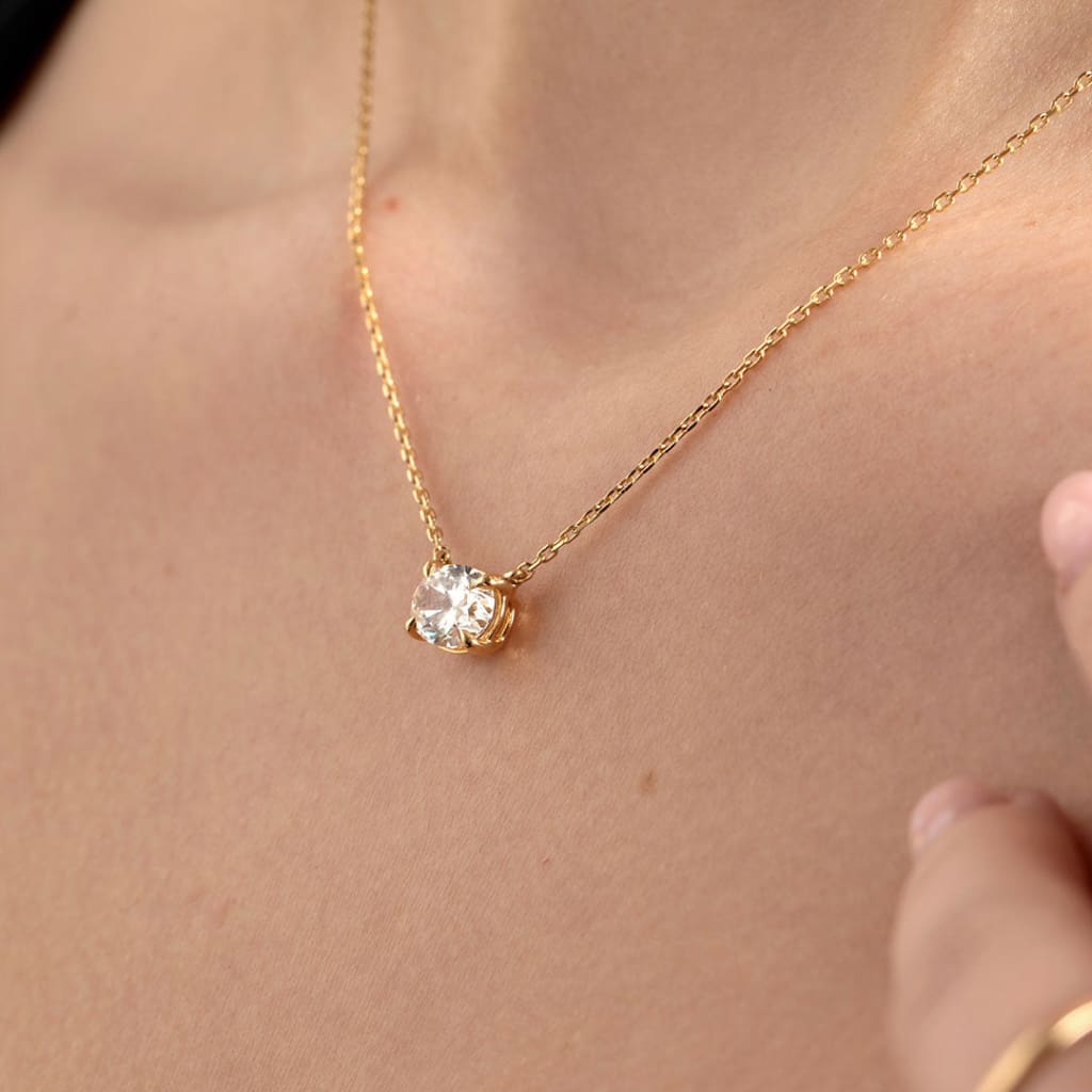 Countess - Lab Grown Diamond Necklace 1.50ct | 18ct Gold