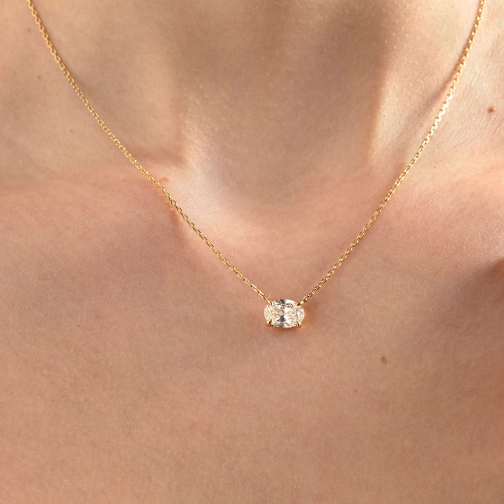 Countess - Lab Grown Diamond Necklace 1.50ct | 18ct Gold