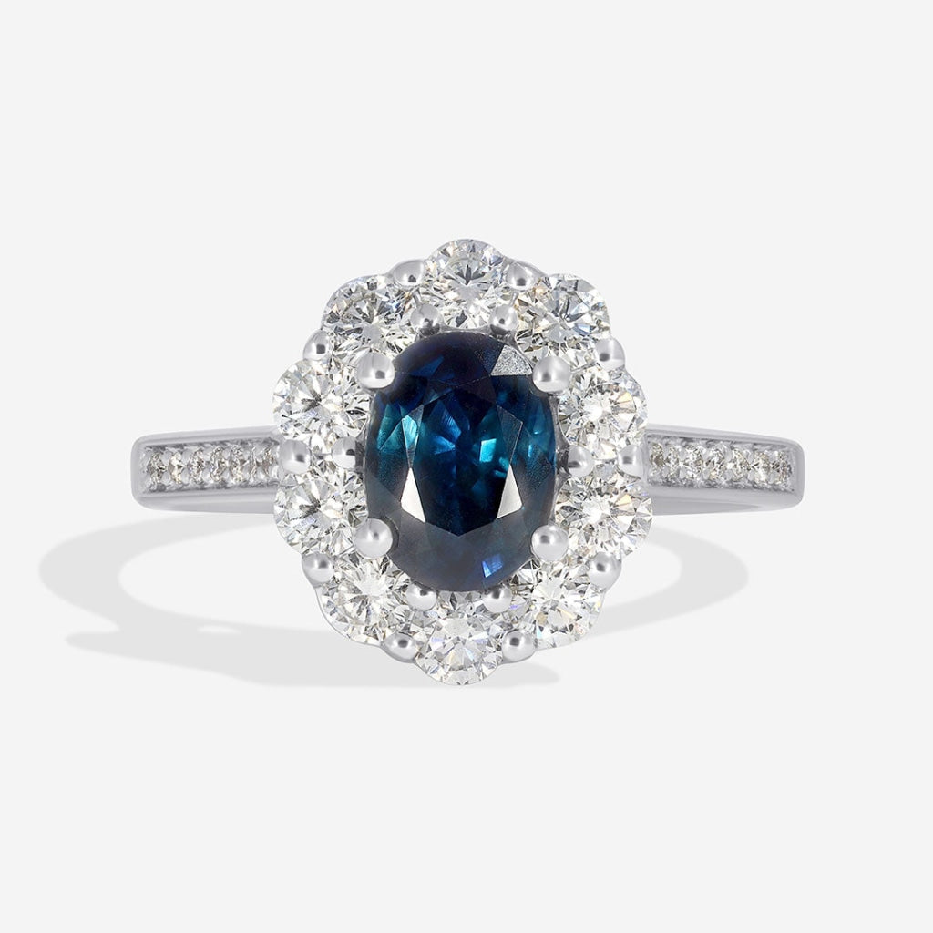 CROFT | Sapphire Diamond Ring - New
