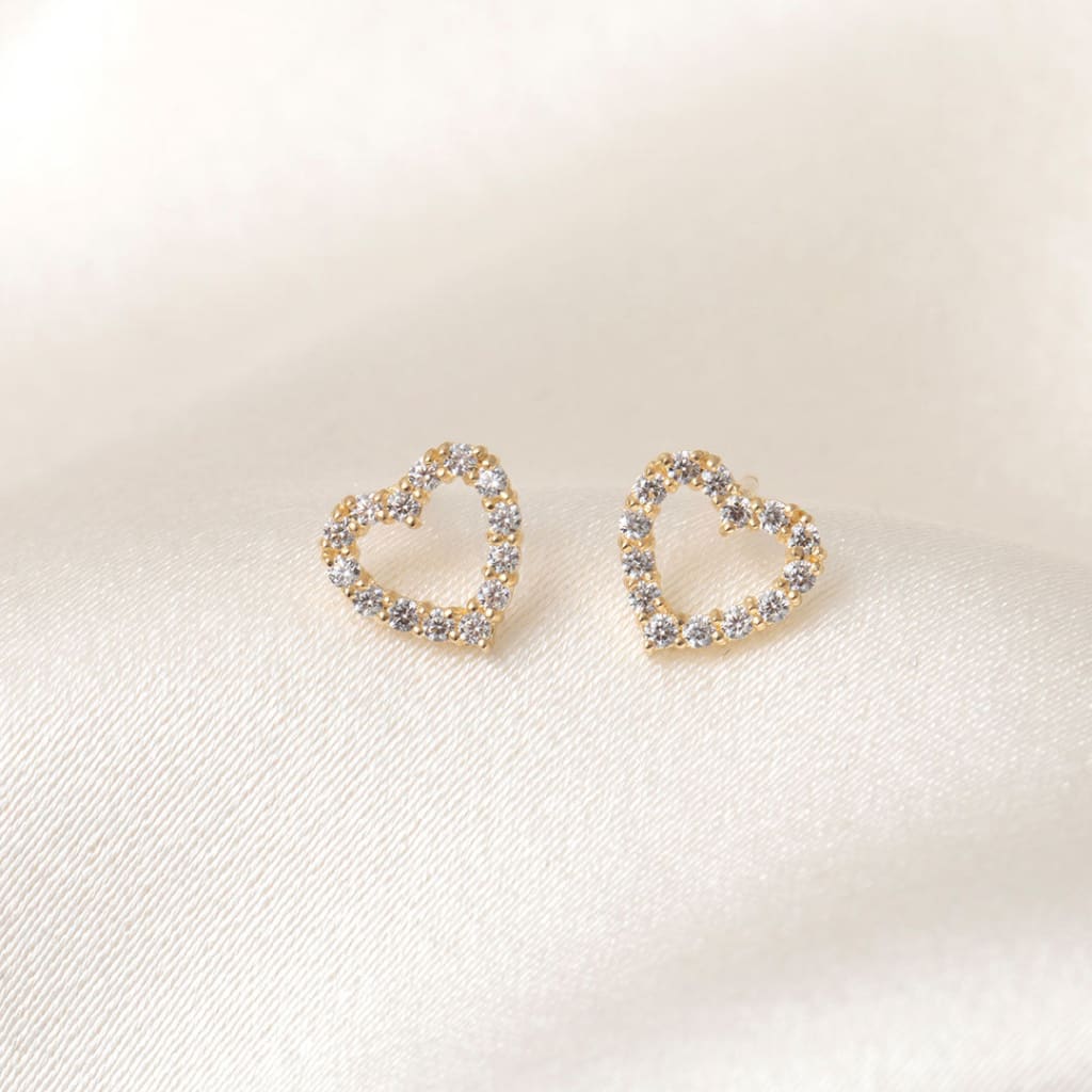 Croí Earrings | 9ct Gold - Earrings