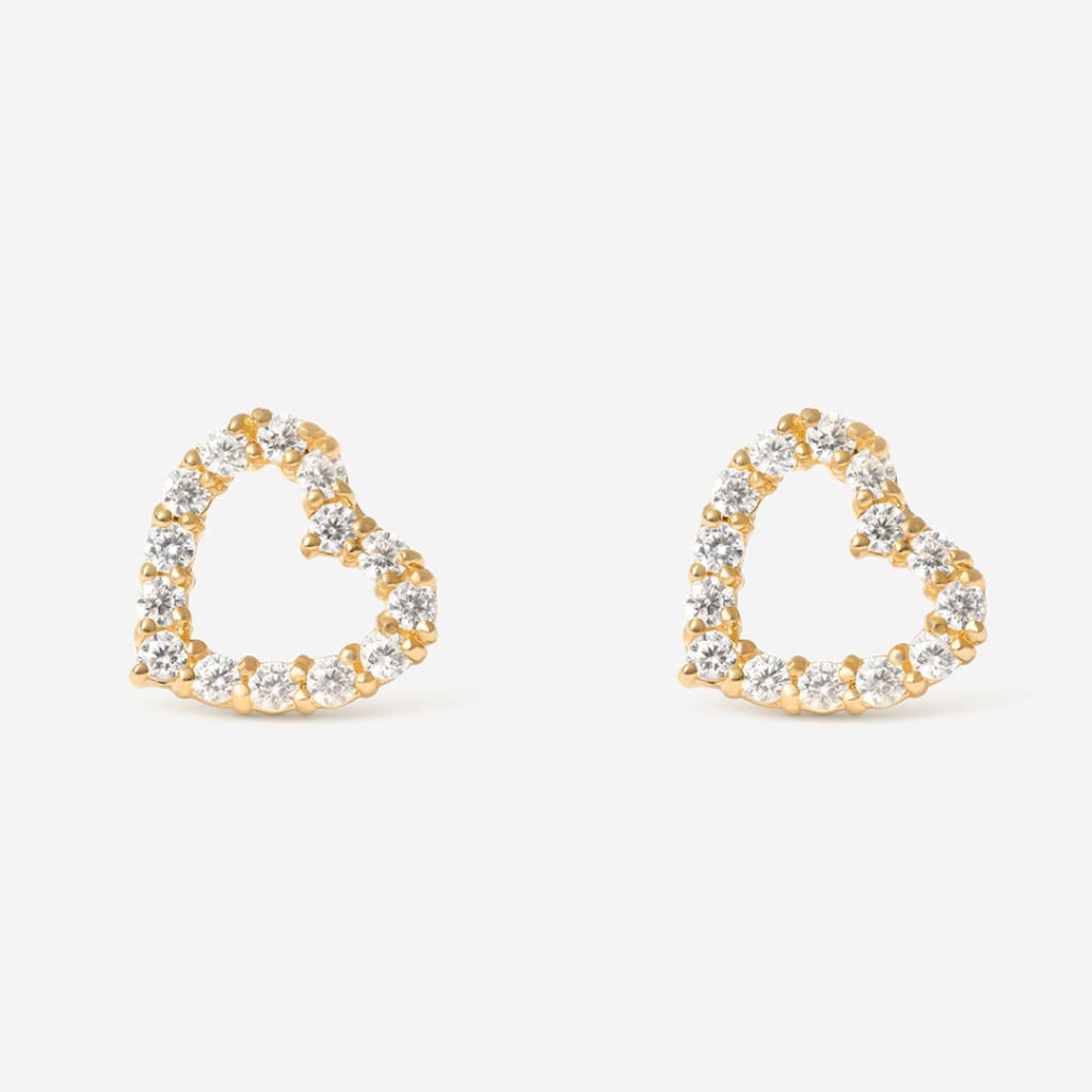 Croí Earrings | 9ct Gold - Earrings