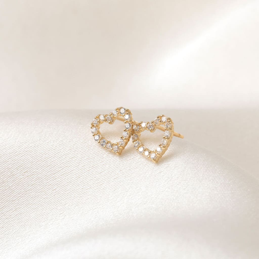 Croí Earrings | 9ct Gold - Earrings