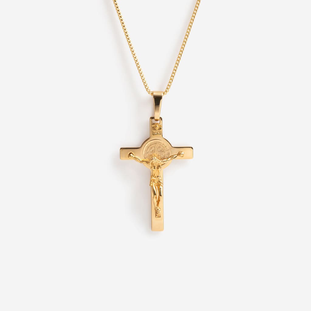 Crucifix Necklace | 14ct Gold