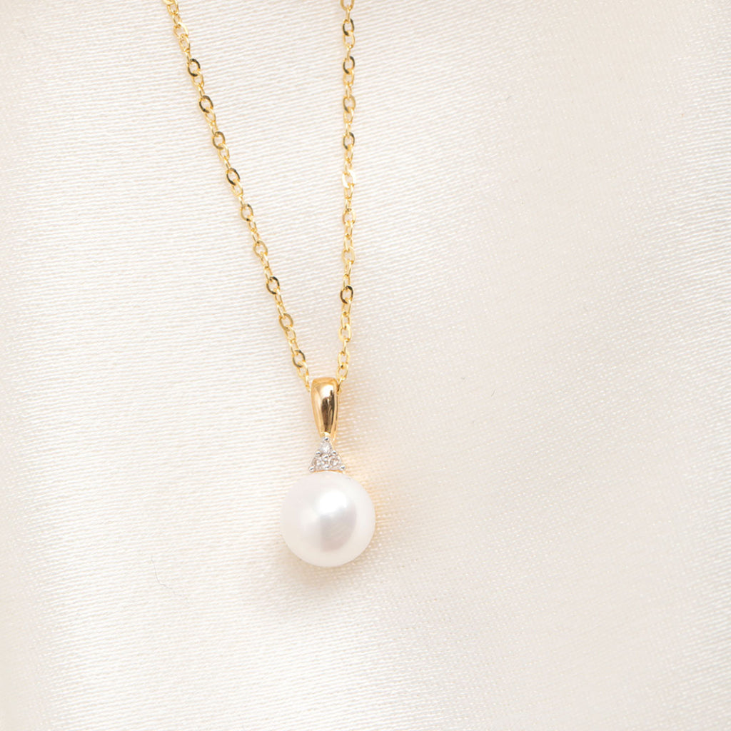 Cultured pearl necklace price discount