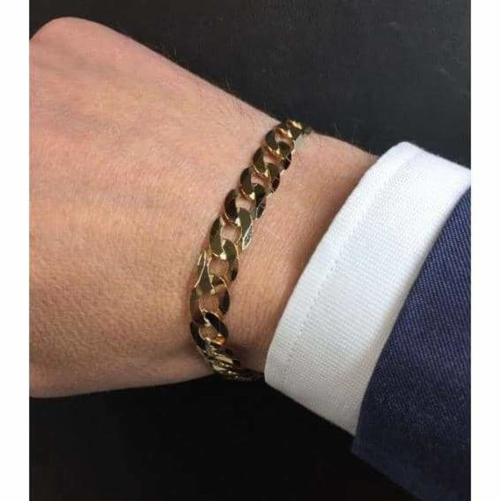 Curb Bracelet | 9ct Gold - Gear Jewellers Parnell Street Dublin 