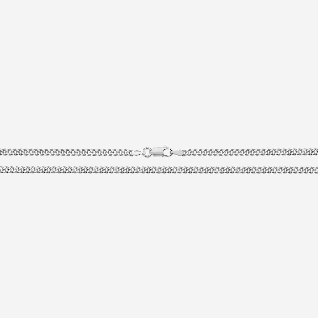 Curb Chain- 3mm | Sterling Silver