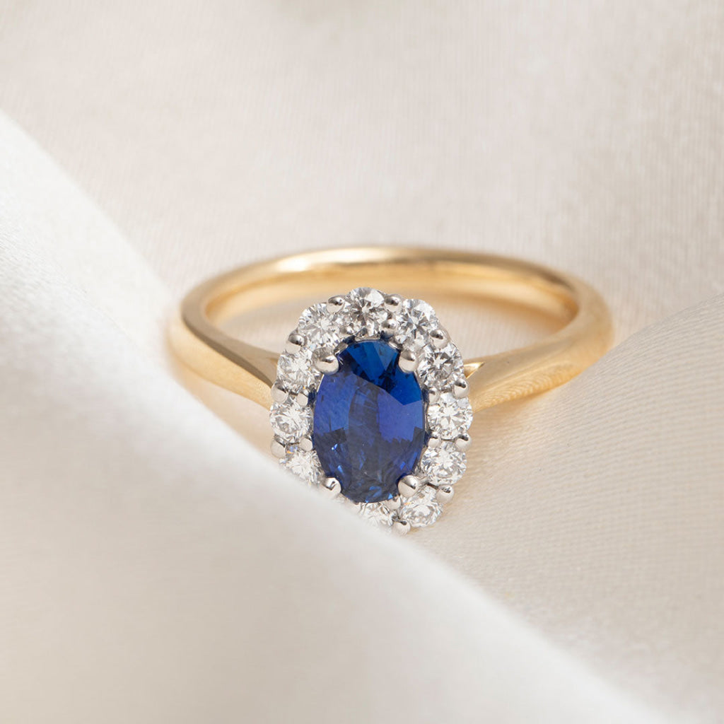 DAISY | Diamond & Sapphire Ring - Rings