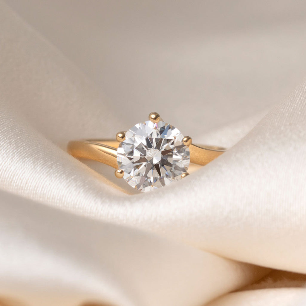 Dalkey | Round Solitaire Lab Grown Diamond Engagement Ring