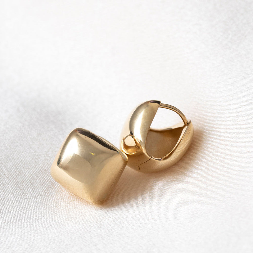 Dare Hoop Earrings | 9ct Gold
