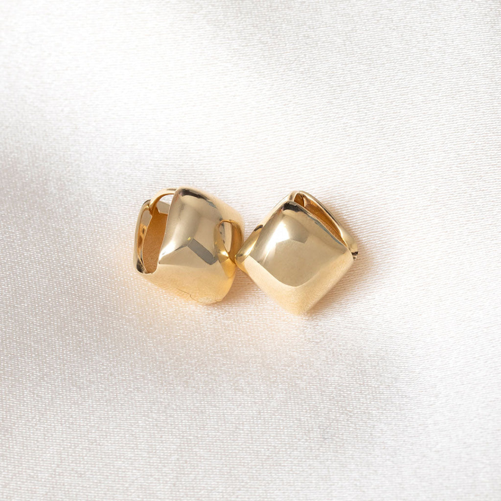 Dare Hoop Earrings | 9ct Gold - Earrings