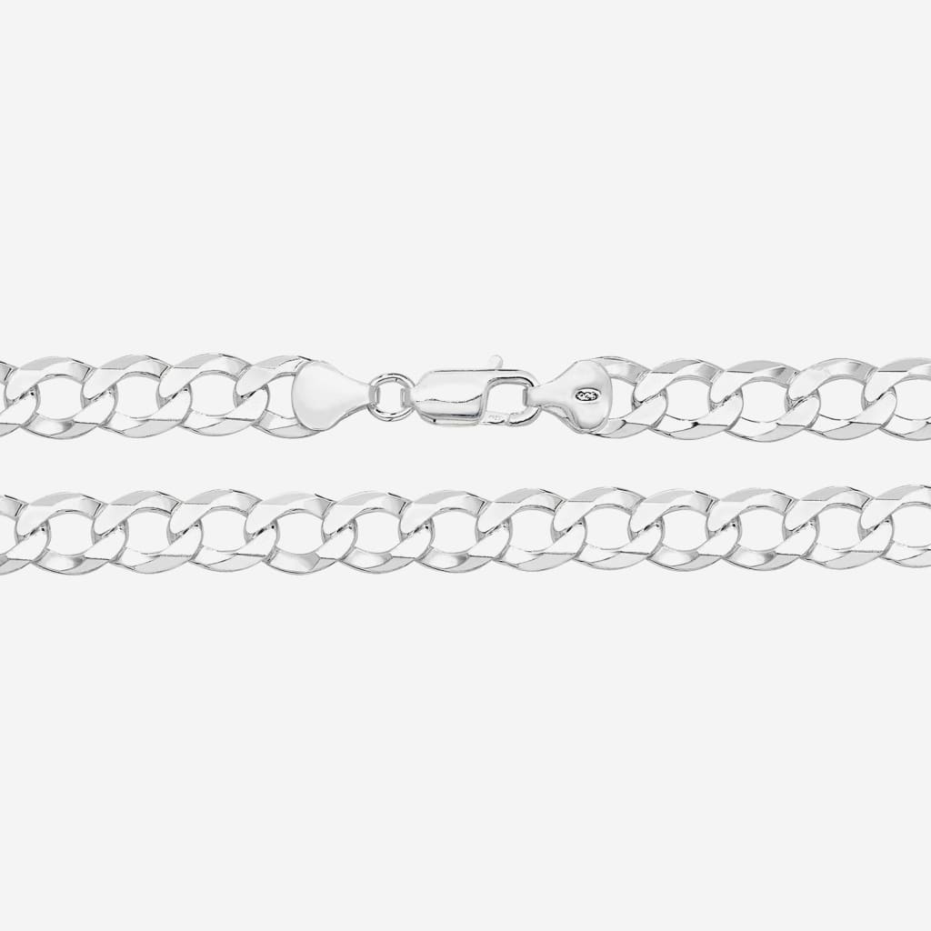 Curb Chain - 9mm | Sterling Silver - Necklace