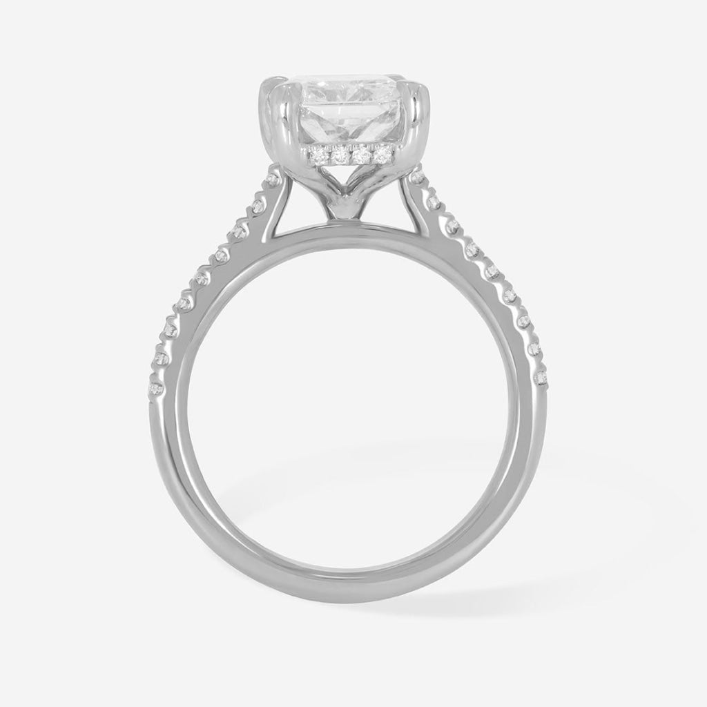 Davis Platinum | 3.25ct Diamond Engagement Ring Lab Grown