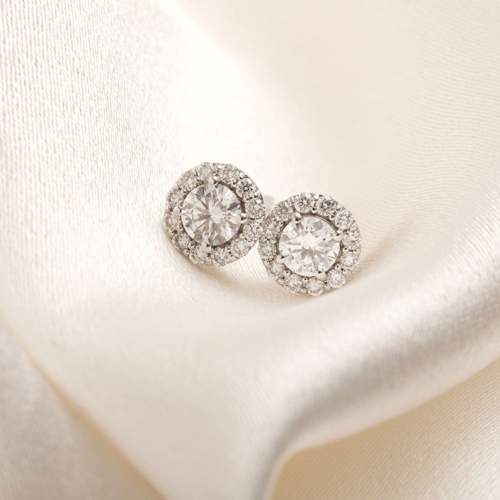 Debutante Diamond Earrings - 0.73ct | 18ct White Gold