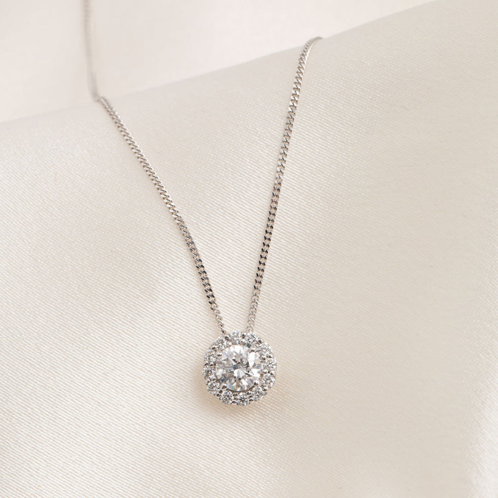 Debutante Diamond Necklace | 18ct White Gold - Necklace