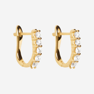 DEITY - 0.5ct | Natural Diamond Huggies in 18ct Gold